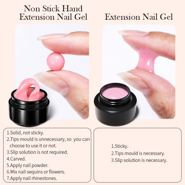 Non Stick Hand Extension Nail Gel 15ml